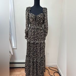 Lovestruck Floral Halter Maxi Dress